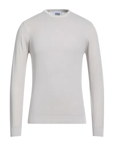 Alpha Studio Sweaters In Beige