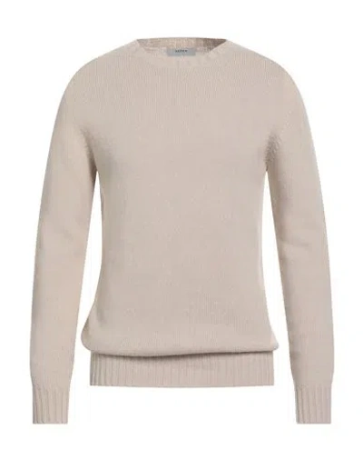 Alpha Studio Man Sweater Beige Size 44 Recycled Wool, Ecovero Viscose, Recycled Polyamide, Recycled  In Sand