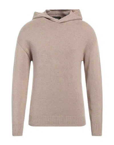 Alpha Studio Man Sweater Beige Size 38 Recycled Wool, Viscose, Polyamide, Cashmere