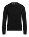 Alpha Studio Man Sweater Midnight Blue Size 44 Merino Wool