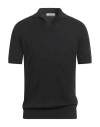Alpha Studio Man Sweater Black Size 40 Cotton