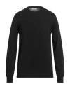 Alpha Studio Man Sweater Black Size 40 Cotton
