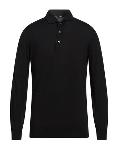 Alpha Studio Man Sweater Black Size 40 Wool