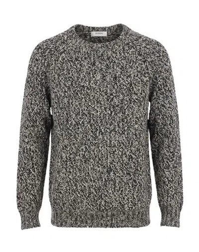 Alpha Studio Man Sweater Black Size 40 Wool