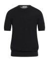 Alpha Studio Man Sweater Black Size 42 Cotton