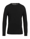 Alpha Studio Man Sweater Black Size 44 Merino Wool
