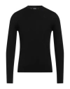 Alpha Studio Sweaters In Black