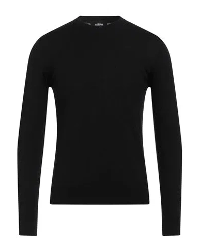 Alpha Studio Sweaters In Grey