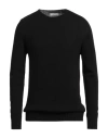 Alpha Studio Man Sweater Black Size 44 Recycled Wool, Ecovero Viscose, Recycled Polyamide, Recycled
