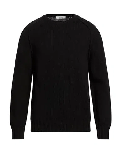 Alpha Studio Man Sweater Black Size 44 Wool