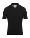Alpha Studio Man Sweater Black Size 46 Cotton