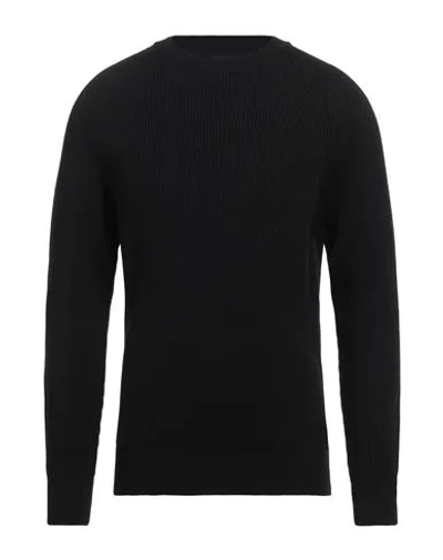 Alpha Studio Man Sweater Black Size 46 Wool