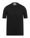 Alpha Studio Man Sweater Black Size 48 Cotton