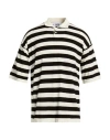 Alpha Studio Man Sweater Black Size 48 Cotton In Multi