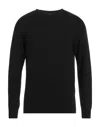 Alpha Studio Sweaters In Black