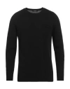 Alpha Studio Man Sweater Black Size L Viscose, Nylon, Wool, Cashmere, Polyester