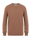 Alpha Studio Man Sweater Brown Size 42 Recycled Wool, Ecovero Viscose, Recycled Polyamide, Recycled
