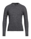 Alpha Studio Man Sweater Midnight Blue Size 44 Wool, Recycled Polyamide, Alpaca Wool In Gray