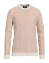 Alpha Studio Man Sweater Charcoal Size 44 Alpaca Wool, Recycled Polyamide, Polyamide, Wool In Neutral