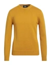 Alpha Studio Man Sweater Coral Size 38 Wool In Red