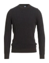 Alpha Studio Man Sweater Dark Brown Size 42 Wool, Viscose, Polyamide, Cashmere