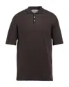 Alpha Studio Sweaters In Brown