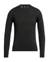 Alpha Studio Man Sweater Dark Green Size 44 Merino Wool In Green