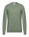 Alpha Studio Sweaters In Green