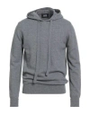Alpha Studio Man Sweater Grey Size 44 Geelong Wool