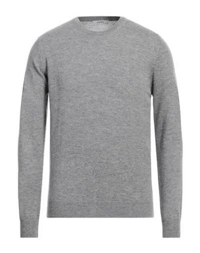 Alpha Studio Man Sweater Grey Size 44 Wool, Cashmere