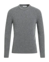 Alpha Studio Man Sweater Grey Size 44 Wool, Polyamide, Cashmere, Elastane