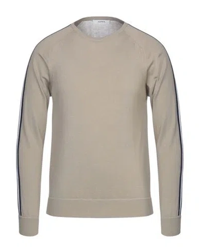 Alpha Studio Sweaters In Beige