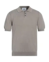 Alpha Studio Man Sweater Khaki Size 46 Cotton In Beige