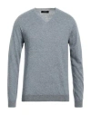 Alpha Studio Light Blue Viscose Sweater