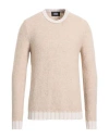 Alpha Studio Man Sweater Charcoal Size 44 Alpaca Wool, Recycled Polyamide, Polyamide, Wool In Neutral