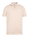 Alpha Studio Man Sweater Light Grey Size 40 Cotton In Pink