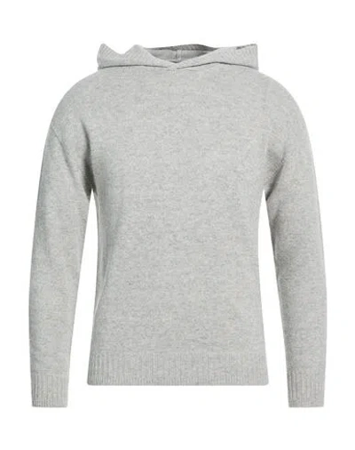 Alpha Studio Man Sweater Light Grey Size 40 Recycled Wool, Ecovero Viscose, Recycled Polyamide, Recy In Gray