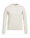 Alpha Studio Man Sweater Light Grey Size 44 Cotton, Polyester In Gray