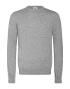 Alpha Studio Man Sweater Light Grey Size 46 Wool, Viscose, Polyamide In Gray