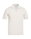 Alpha Studio Man Sweater Light Grey Size 48 Cotton, Polyester In White