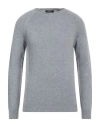 Alpha Studio Man Sweater Light Grey Size S Viscose, Nylon, Wool, Cashmere, Polyester In Grey