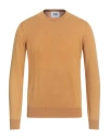 Alpha Studio Man Sweater Marigold Size 44 Cotton In Yellow