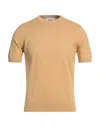 Alpha Studio Sweaters In Yellow