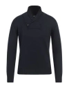 Alpha Studio Man Sweater Midnight Blue Size 36 Merino Wool
