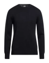 Alpha Studio Man Sweater Midnight Blue Size 46 Wool