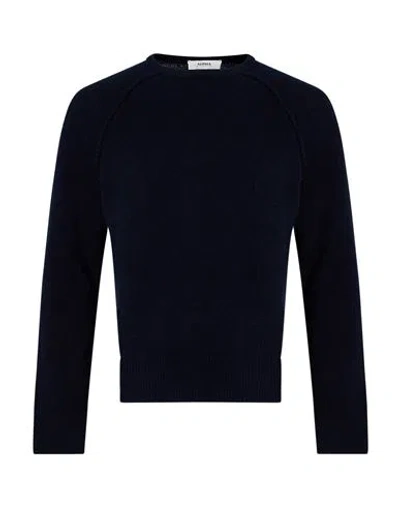 Alpha Studio Man Sweater Midnight Blue Size 38 Virgin Wool, Polyamide