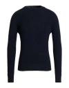 Alpha Studio Man Sweater Midnight Blue Size 38 Wool