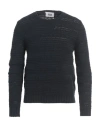 Alpha Studio Man Sweater Midnight Blue Size 40 Cotton, Polyamide