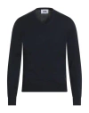 Alpha Studio Man Sweater Midnight Blue Size 42 Cotton