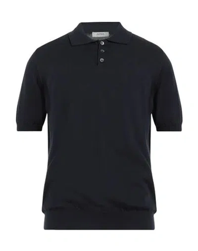 Alpha Studio Man Sweater Midnight Blue Size 42 Cotton